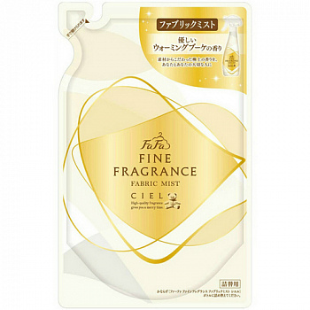 Nissan FaFa Fine Fragrance Ciel - кондиционер-спрей для тканей с прохладным ароматом белых цветов, 270 мл (запаска)