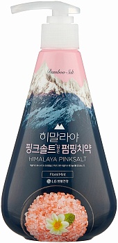 LG Perioe зубная паста с розовой гималайской солью Pumping Himalaya Pink Salt Floral Mint 285 г
