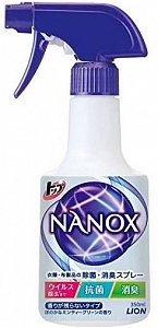 Lion Спрей с антибактериальным и дезодорирующим эффектом для одежды и текстиля "Super NANOX" 350 мл