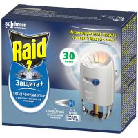 Raid Электрофумигатор Защита со слайдером и жидкостью 30 ночей