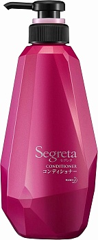 KAO Кондиционер "Segreta" для сухих, тонких и ломких волос "Объём и увлажнение" 430 мл