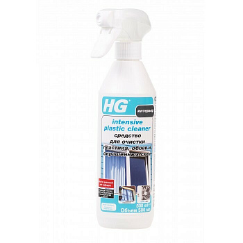 HG Средство для очистки пластика, обоев и окрашенных стен 500 мл