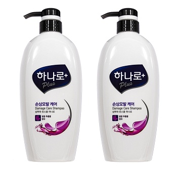 НАБОР Kerasys (Aekyung) Шампунь для волос Ханаро Плюс Восстанавливающий 680 г 2шт