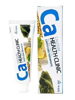 Mukunghwa Calcium Health Clinic Зубная паста с кальцием, для профилактики кариеса, 100 г