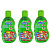 Набор LION KODOMO Детский шампунь От макушки до пяточек Яблочный (6+) 3*200мл Таиланд