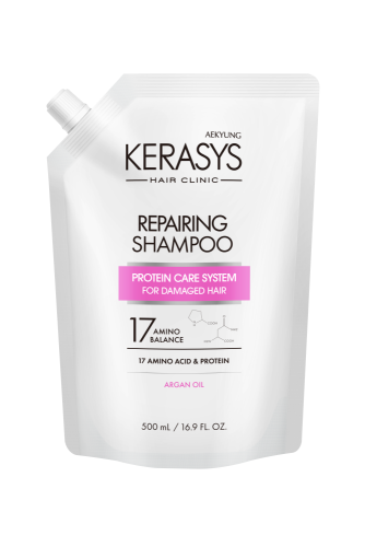 Kerasys (Aekyung) Шампунь для волос, восстанавливающий, сменная упаковка, 500 мл