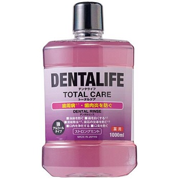 Rocket Soap Зубной ополаскиватель полости рта "Animo Dentalife" комплексного действия со вкусом охлаждающей мяты (антибактериальный / спиртовой) 1000 мл