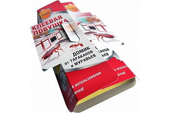 Бдительный СТРАЖ клеевая ловушка (домик) стандартная 1шт