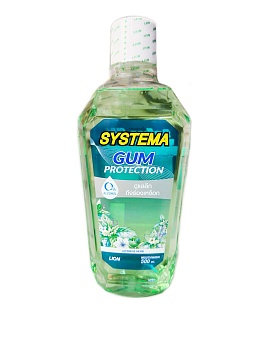 LION "Система" Ополаскиватель для рта Японские травы 500 мл