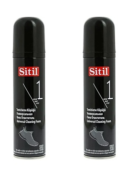 Набор Black edition Universal Cleaning Foam 150 мл, универсальная пена очиститель, Sitil 2шт