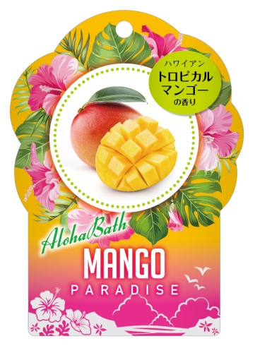 Kokubo Соль для принятия ванны "Novopin Aloha" с ароматом манго 40 г