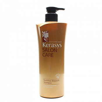 Kerasys (Aekyung) Шампунь для волос Salon Care, питание, для ухода за волосами 600 г