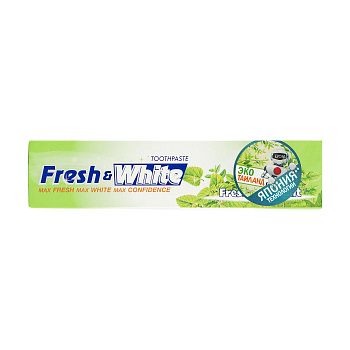 Lion Thailand Fresh & White Паста зубная для защиты от кариеса прохладная мята 160 г