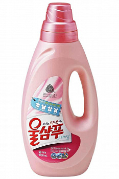 Kerasys (Aekyung) Жидкое средство для стирки деликатных тканей  Wool Shampoo, оригинальный, тройная защита 1000 мл