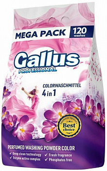 Gallus Стиральный порошок для стирки цветных тканей Color 6,6 кг