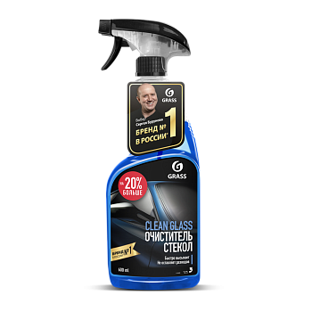 GraSS Очиститель для стекол и зеркал универсальный "Clean Glass" флакон 600 мл