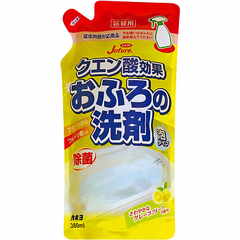 Kaneyo Пена-спрей Jofure чистящая для ванны, сменная упаковка, 380 мл