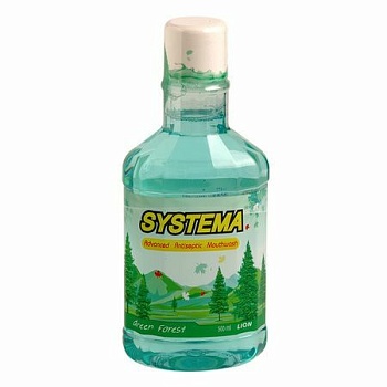 Lion "Система" Ополаскиватель для рта "Лесная свежесть" 500 мл