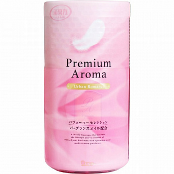 ST  Жидкий ароматизатор для туалета Shoushuuriki Premium Aroma с ароматом личи и розы 400 мл