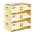 Gold Hond Ye Paper Салфетки бумажные плотные "Breeze Facial Tissue" 200 шт. х 3 коробки