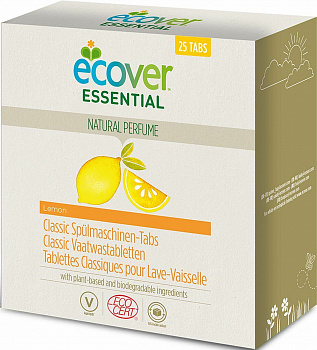 Ecover Essential Таблетки для посудомоечной машины классические 25 шт.  0,5 кг