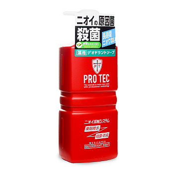 Lion Мужское жидкое мыло для тела с дезодорирующим эффектом "Pro Tec" цитрусово-морской аромат 420 мл