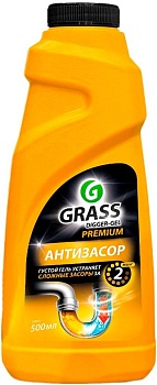 Grass Средство для прочистки труб "DIGGER-Gel" Premium флакон 500 мл