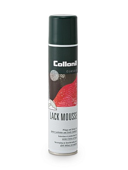 Collonil Lack Mousse пена для лакированной кожи, бесцветная, водоотталкивающий эффект, 200 мл