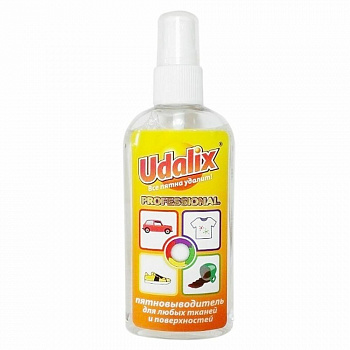 Udalix Professional Пятновыводитель для удаления сложных пятен с любых тканей и поверхностей 100 мл