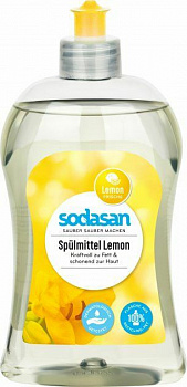 Sodasan Жидкость для мытья посуды Лимон 500 мл