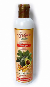 Jinda Herbal Shampoo Avacado - Шампунь Джинда с Авакадо 250 мл