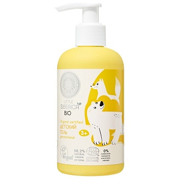 Natura Siberica Little Siberica 3+ детский дель для купания с дозатором 250 мл