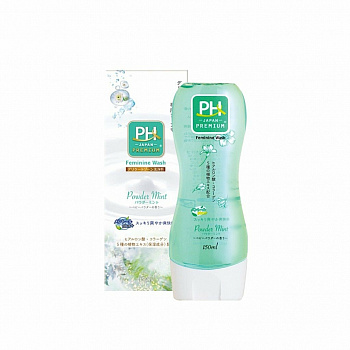 JRS pH Care Нежный гель для интимной гигиены с пантенолом, экстрактом ромашки, аромат присыпки, 150 мл