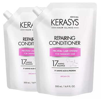 НАБОР Kerasys (Aekyung) Кондиционер для волос Восстанавливающий, 500 мл 2шт