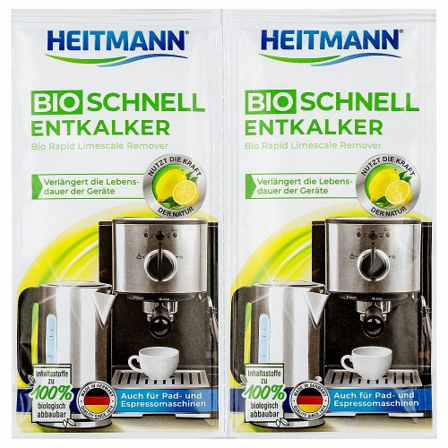 Heitmann экспресс-очиститель накипи с лимонной кислотой 2 пакетика