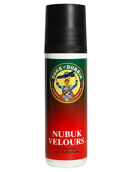 Duke Velours Nubuck (751 черный) уход за обувью из замши DUKE OF DUBBIN 100 мл