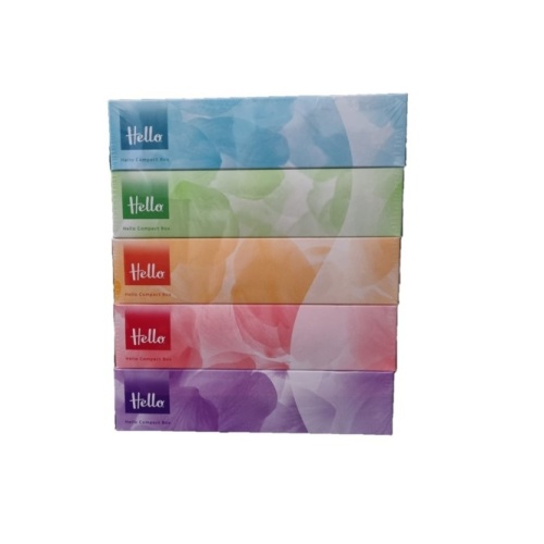 Gold Hond Ye Paper Салфетки бумажные мягкие "Breeze Compact Box" 150 шт. х 5 коробок