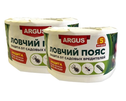 НАБОР ARGUS GARDEN ловчий пояс для деревьев 5м 2шт