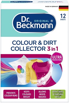 Dr. Beckmann Ловушка для цвета и грязи, 12 шт