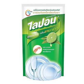 LION "Lipon" Средство для мытья посуды 800мл (мягкая упак) Лимонный чай