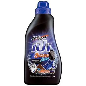 Lion Жидкое моющее средство для стирки черного и темного белья PAO Win, 850 мл.