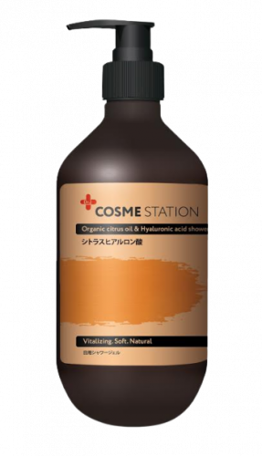 COSME STATION Гель для душа С ЭКСТРАКТОМ ЦИТРУСОВЫХ И ГИАУЛУРОНОВОЙ КИСЛОТОЙ 500 мл