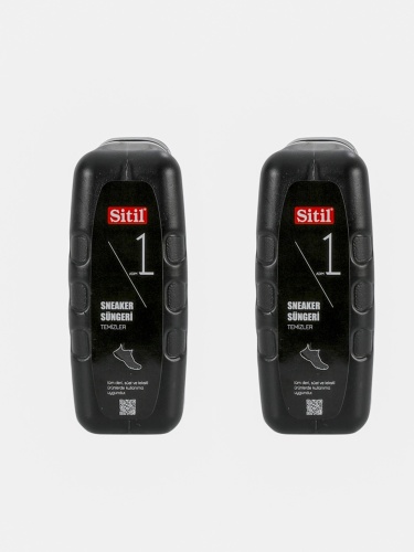 Набор Black edition Sport Shoe Cleaning Sponge 75 ml, чистящая губка для спортивной обуви, Sitil 2шт