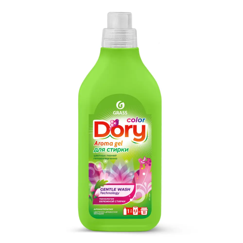 Grass Гель для стирки для цветного белья флакон Dory 1800 мл