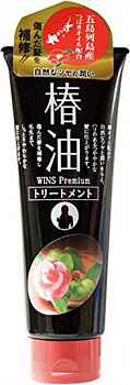 Nihon Wins Premium Восстанавливающий бальзам для волос с маслом камелии и цветочным ароматом, 230 г