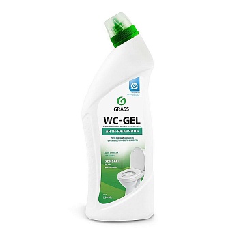 Grass Чистящее средство для сан узлов "WC-Gel" флакон 750 мл