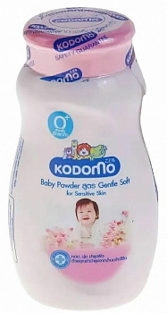 LION "Кодомо" Присыпка "Увлажняющая" (gentle soft) с экстрактом козьего молока (0+) 50 г