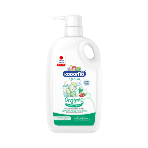 LION "Кодомо" Жидкость для мытья бутылок и сосок (0+) Масло оливы, витамин В,Е" (0+) (Organiku) 650 мл
