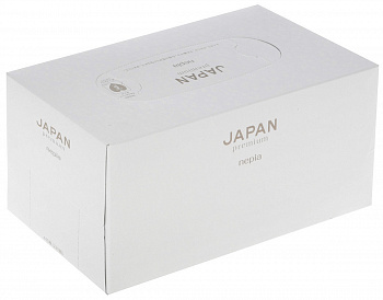 Nepia Бумажные двухслойные салфетки Nepia Japan Premium, 220 шт, 1 коробка