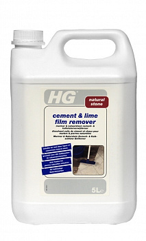 HG Средство для удаления цемента и извести с мрамора и натурального камня 5 л
